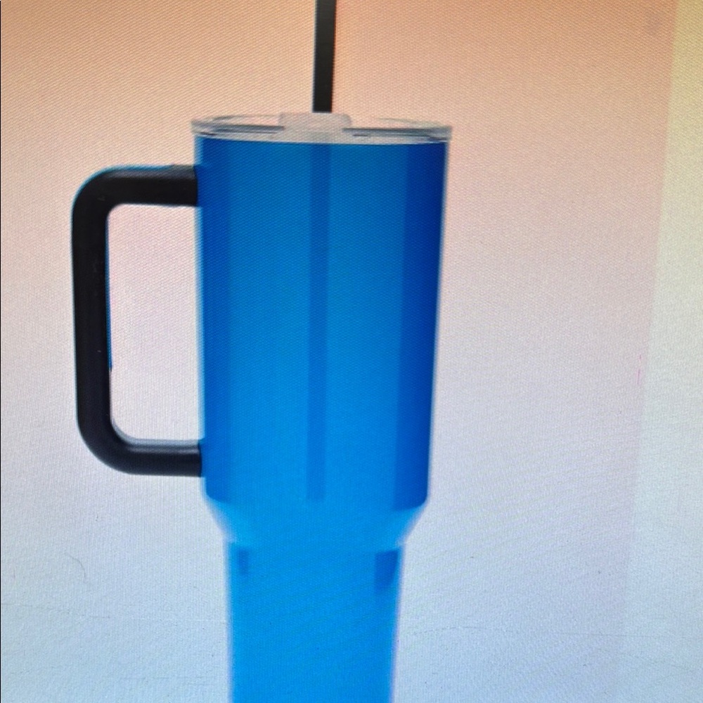 Disney Lilo &Stitch Face Tumbler with Handle - Picture 2 of 3